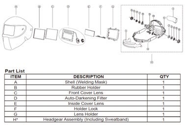 Tecmen iEasy 735S spatruit binnen 96x57x1mm