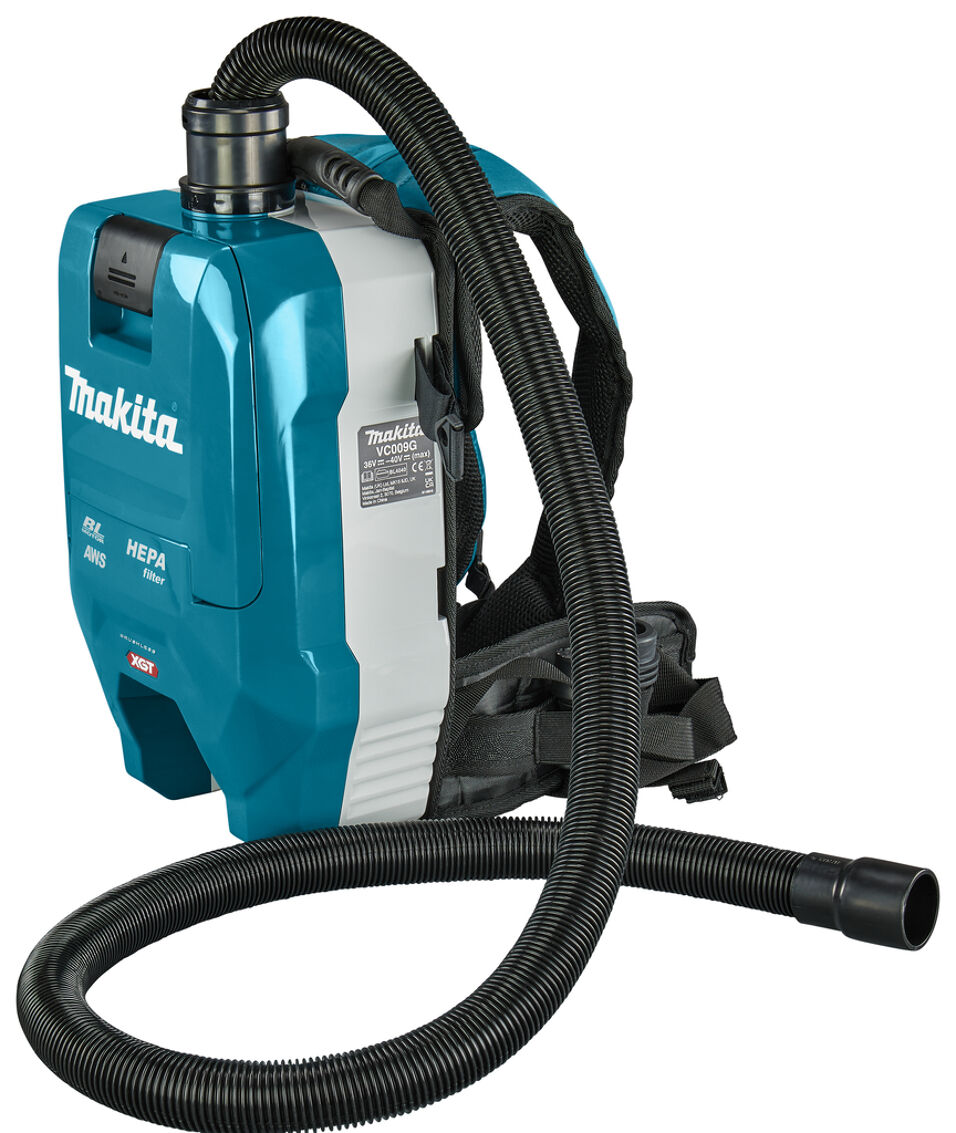 Product afbeelding Makita accu rugstofzuiger      VC009GZ01
