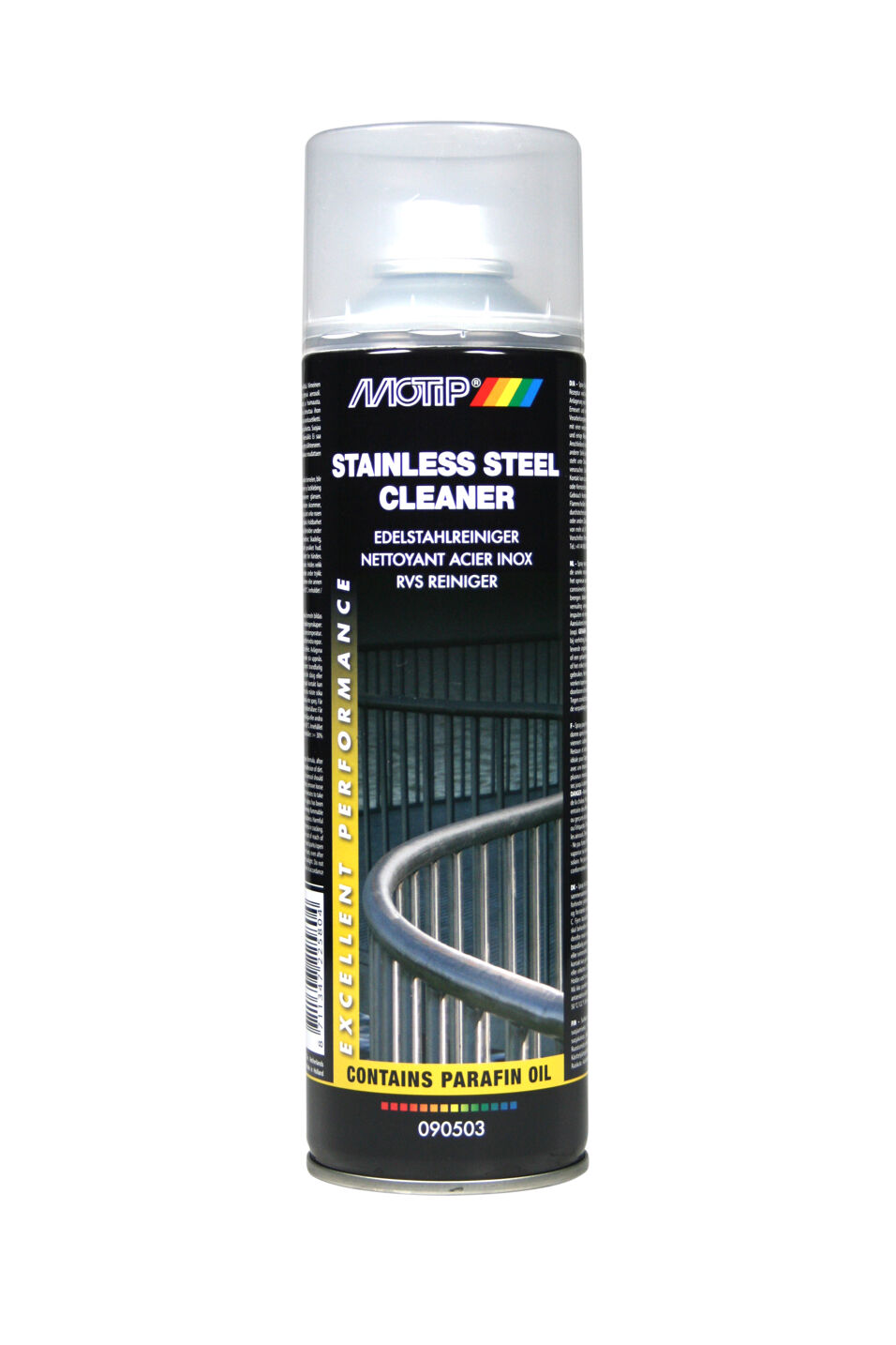 Product afbeelding MoTip RVS reiniger 500 ml