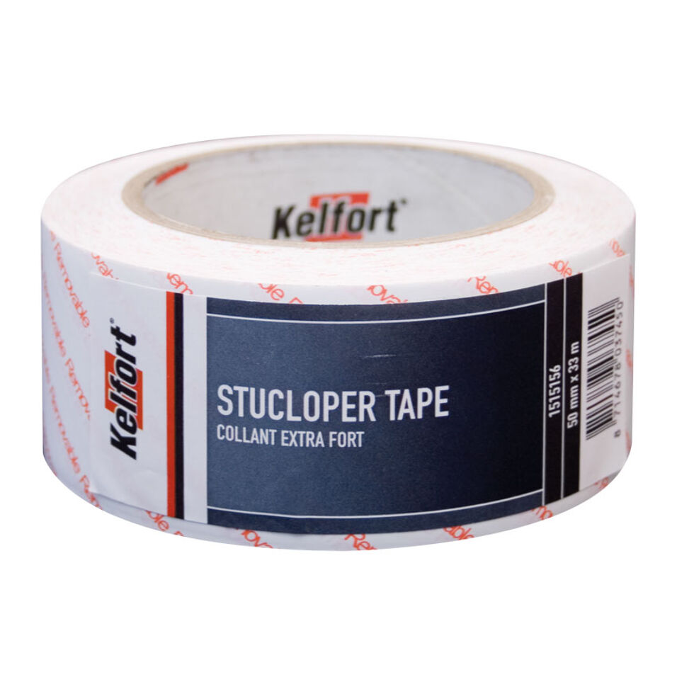 Product afbeelding Kelfort stucloper-tape        50mm x 33m