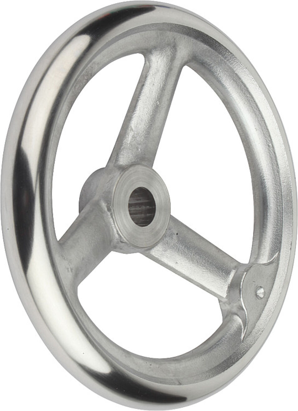 Product afbeelding Handwiel DIN 950O uit aluminium, zonder handgreep M10x110 mm