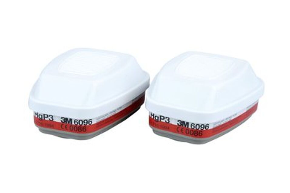 Product afbeelding 3M Gas-, damp- en deeltjesfilter, A1E1HgP3, 6096