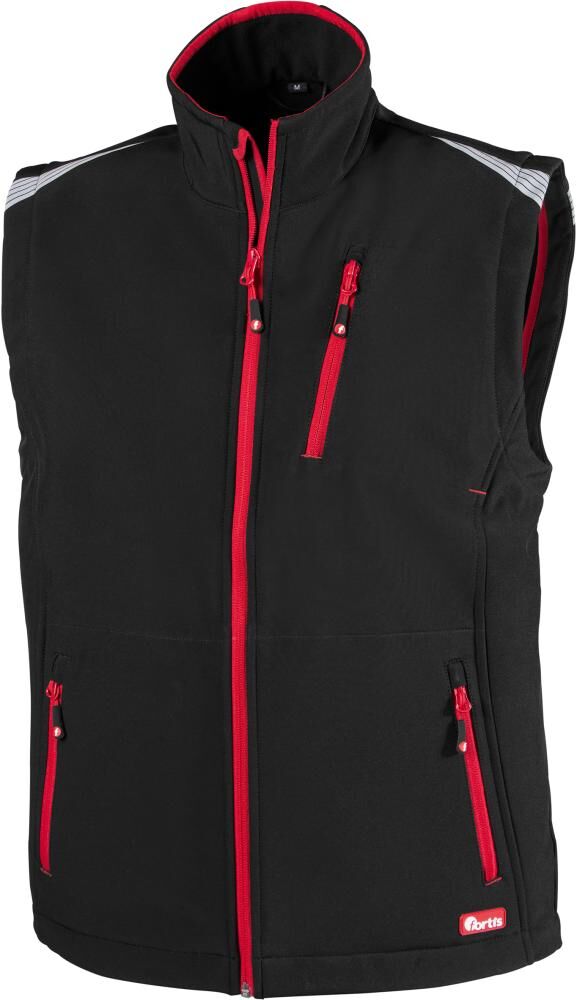 fortis bodywarmer 24 zwartrood