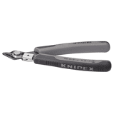 Knipex ESD elektronica-zijsnijtang met draadklem gebruineerd 125mm