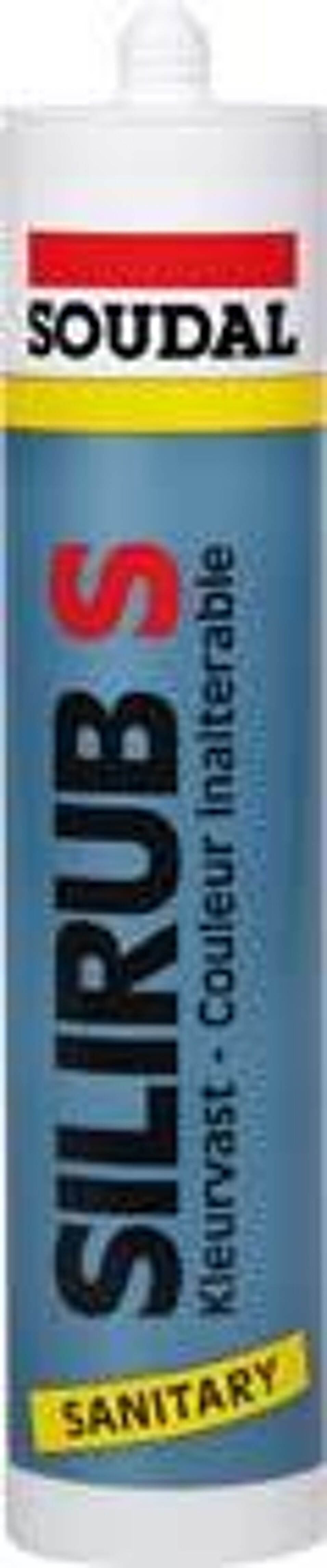 Product afbeelding Soudal siliconenkit Silirub S beige 310 ml