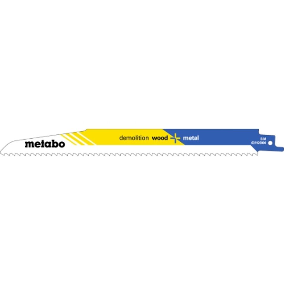 Product afbeelding Metabo reciprozaagblad BiM 225x1,6mm/4,3