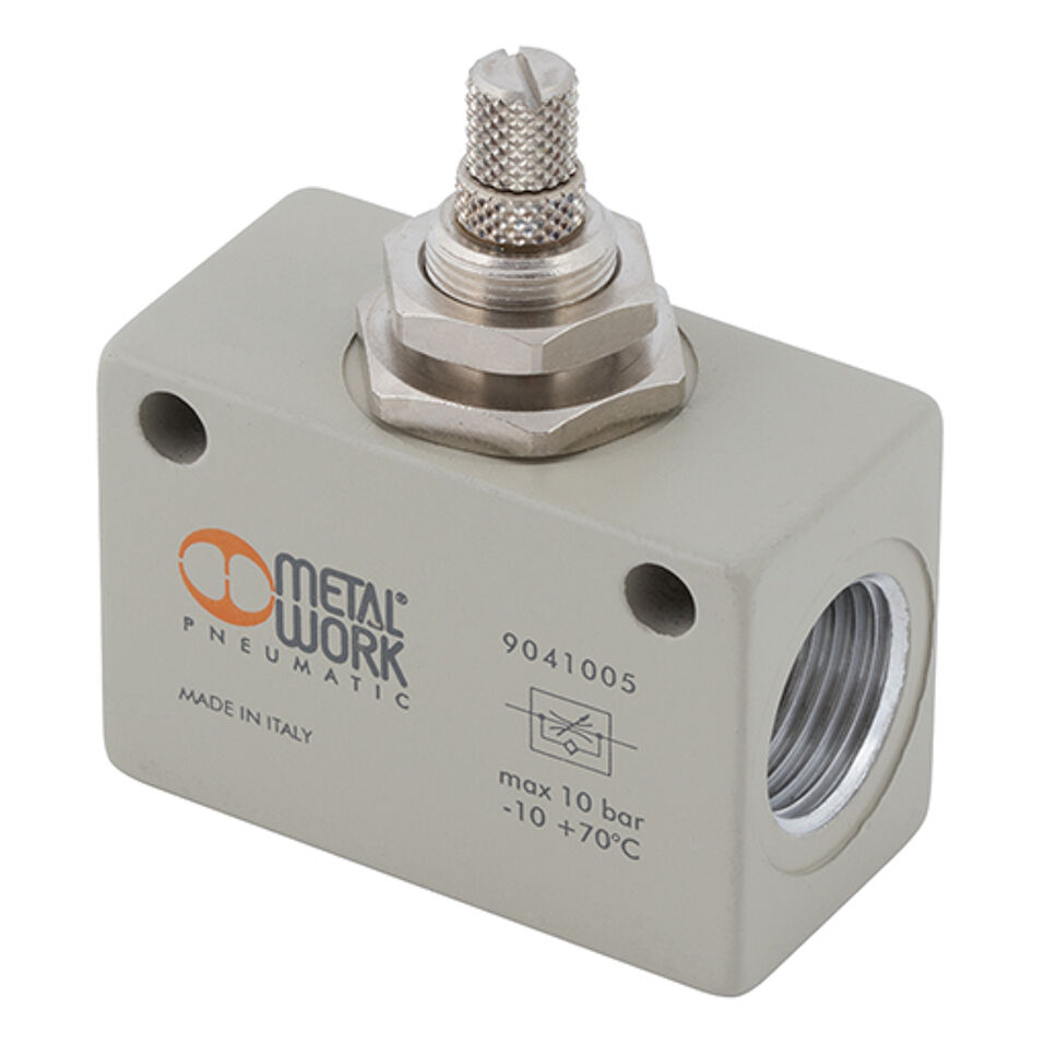 Product afbeelding Metal Work smoorterugslagventiel RFL-U eenzijdig regelbaar 1/4"