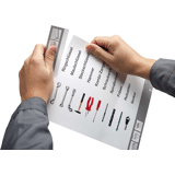 Script-etiketten voor handgrepen 210x30