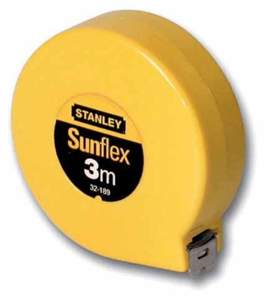 Product afbeelding Stanley rolmaat Sunflex 13mmx3m