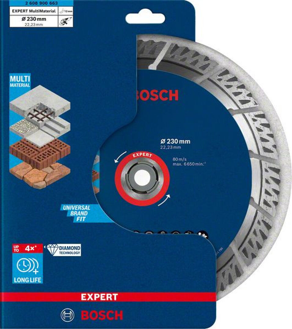 Product afbeelding Bosch diamantschijf mm     230