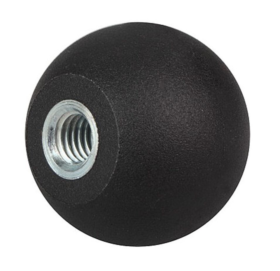 Product afbeelding Kogelknop DIN 319 uitgebreid vorm E M6x25 mm