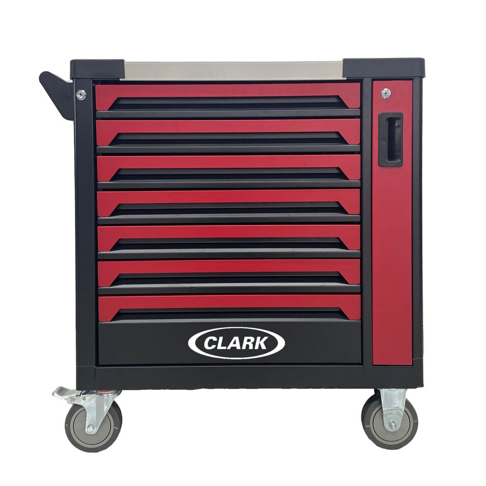 Product afbeelding Clark gereedschapswagen gevuld 201-delig