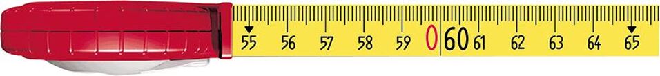 Product afbeelding Format kunststof landmeter Staal polyamide gecoat geel 13mmx30m