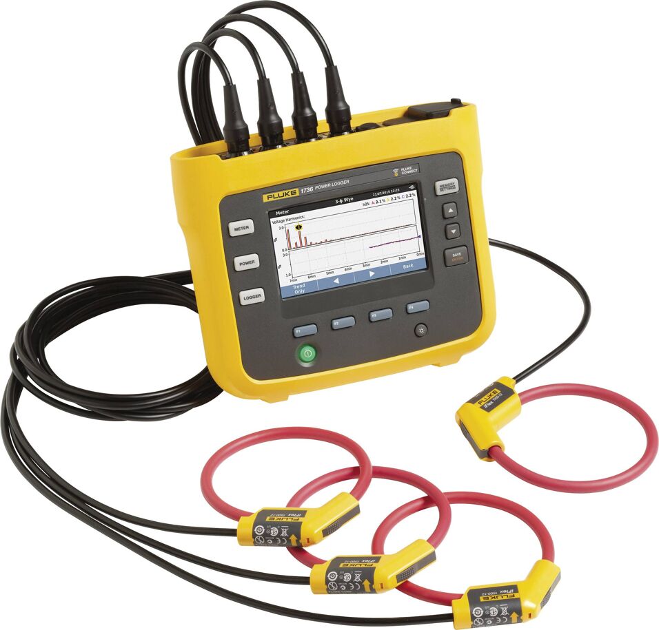 Product afbeelding Fluke driefase power logger 1738 FPE