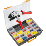 Format kabelschoenen met krimptang