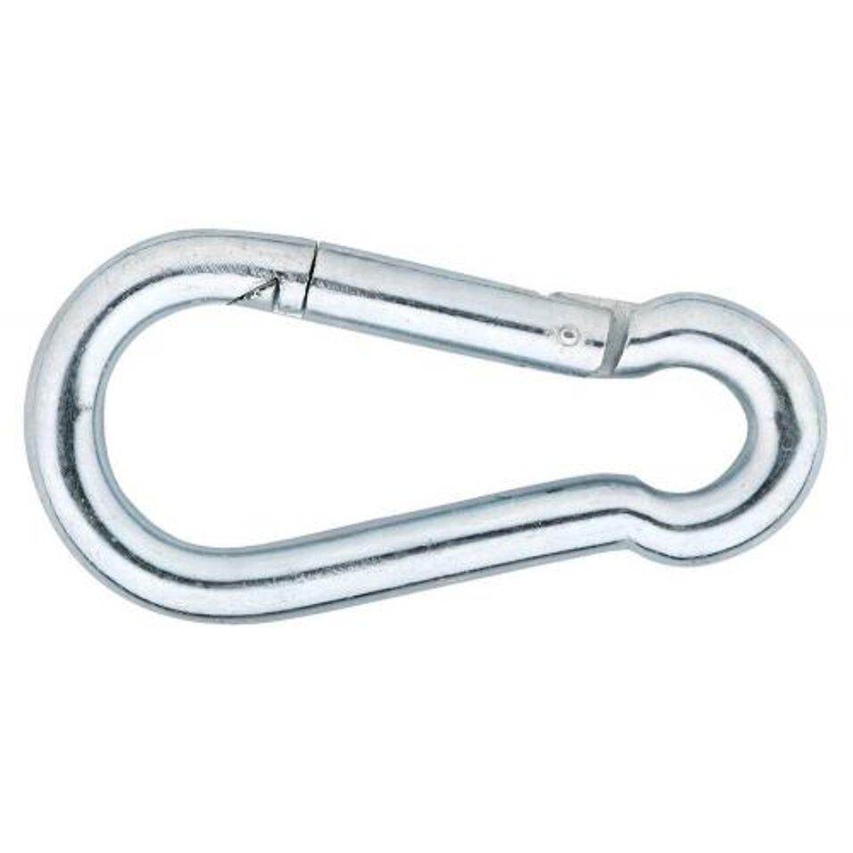 Product afbeelding Karabijnhaak C-DIN 5299 verzinkt 248-08E - 80 x 8 mm