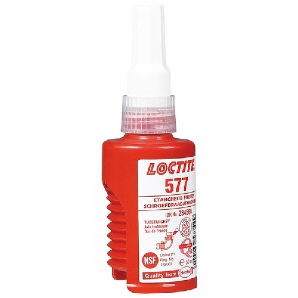 Product afbeelding Loctite schroefdraadafdichting 577 50 ml