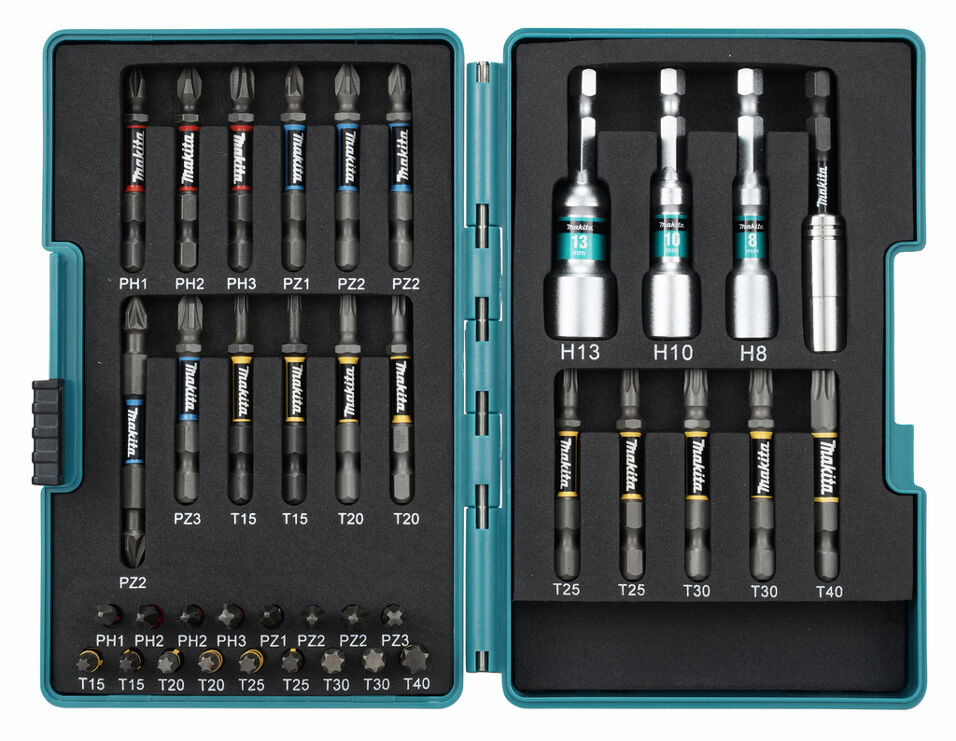 Product afbeelding Makita slagschroefbitset 38-delig