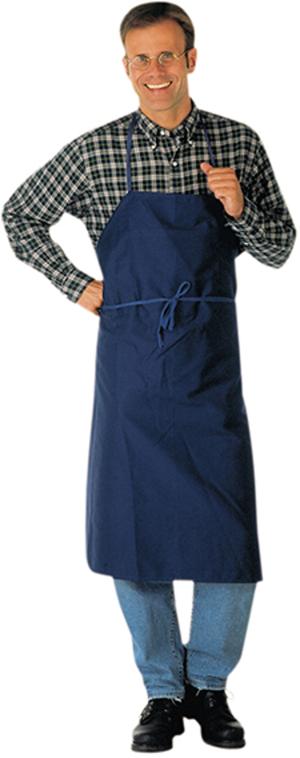 Product afbeelding Werkschort katoen, groen, 80 x 100mm