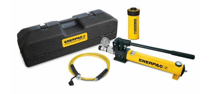 Enerpac Power Box met handpomp      P392