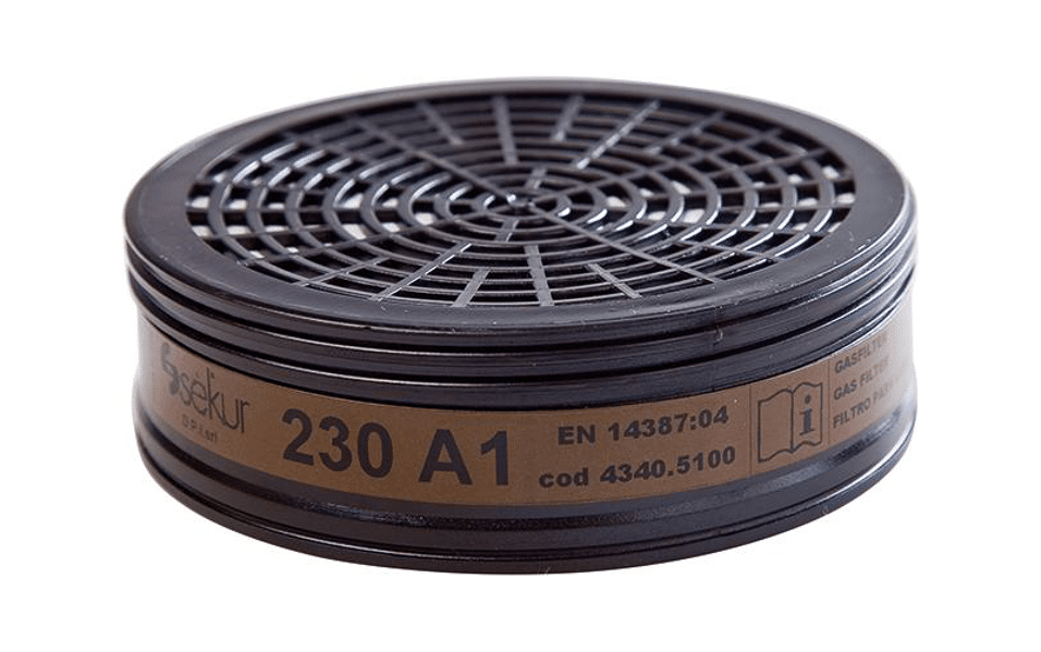 Product afbeelding Ekastu gasfilter Dirin 230 a 2 st. A1