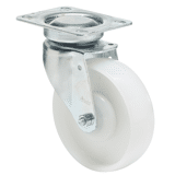 Colson zwenkwiel JSPN met topplaat 125 x 30mm 250kg