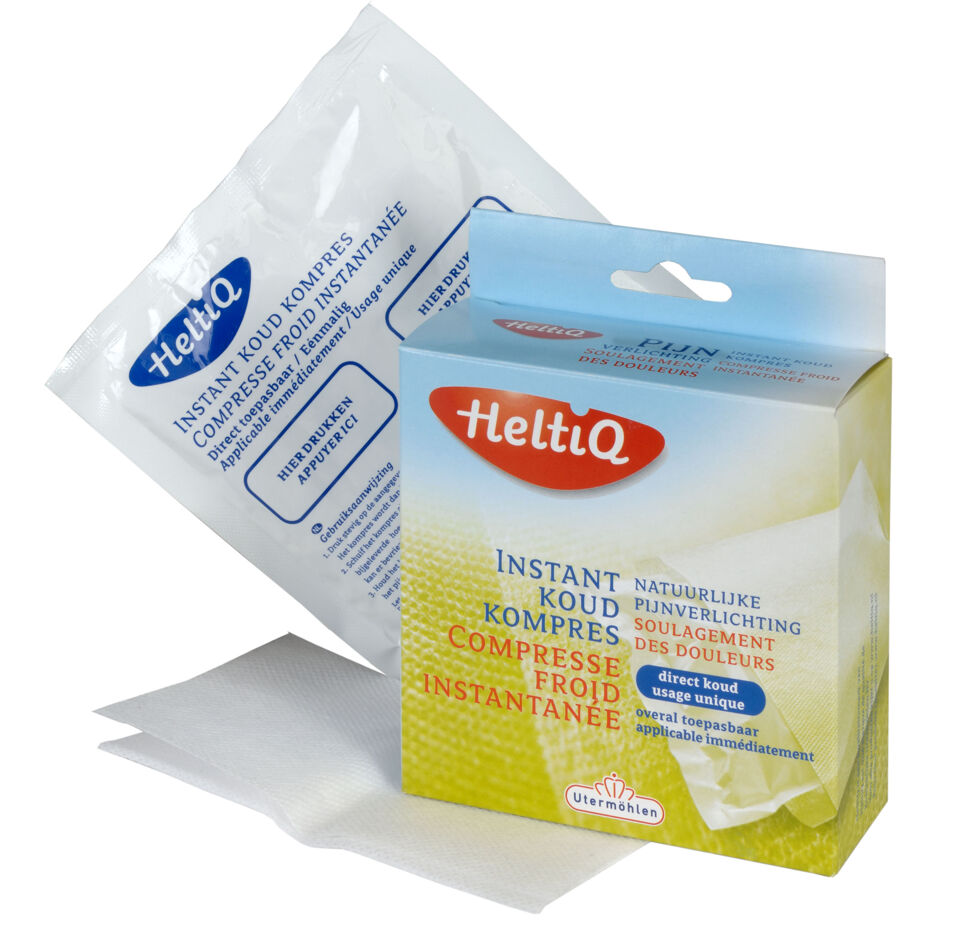 Product afbeelding HeltiQ Instant Koud Kompres 14 x 15 cm
