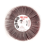 3M Lamellenborstel met stift 339SM, 60 mm x 30 mm, P80