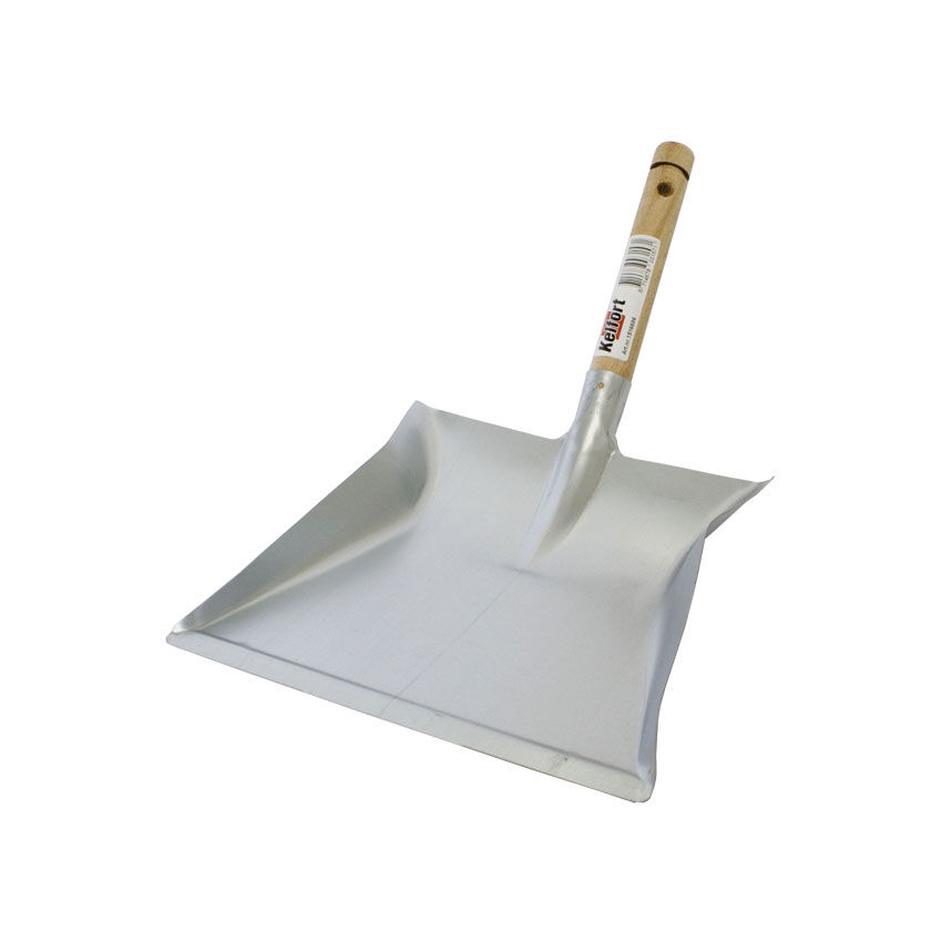 Kelfort stofblik met houten steel