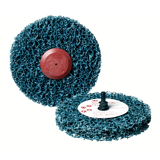 3M Scotch-Brite Roloc+ Clean en Strip Schijf CG-ZR, blauw, 150 mm x 13 mm, S XCRS