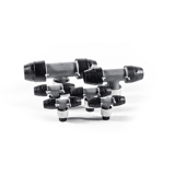 AIRNET T-stuk met schroefdraad D25x1/2xD25