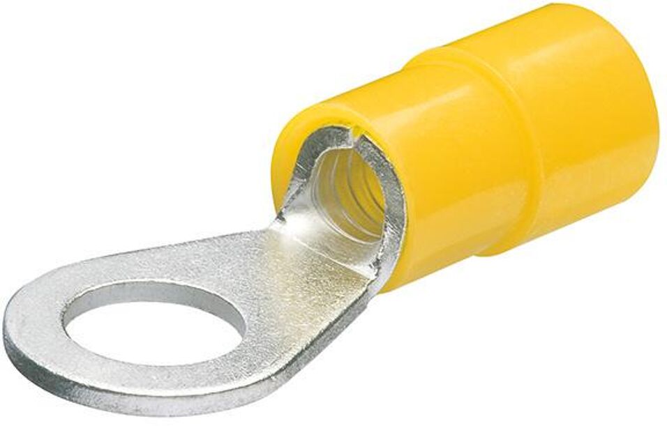 Product afbeelding Knipex Kabelschoen geel  8mm    a100 st, Ringvorm, 4,0-6,0mm2