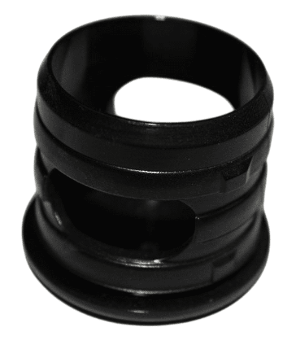 Product afbeelding Inslagdop kraagbuis zwart