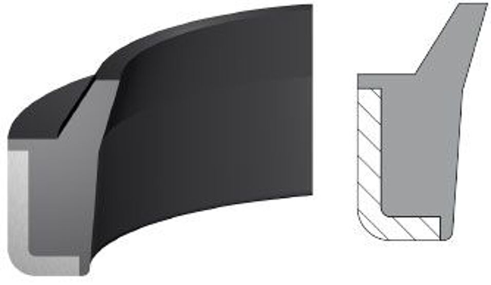 Product afbeelding Afstrijker AM 43 NBR 90 - 90 x 100 x 7 x 10 mm