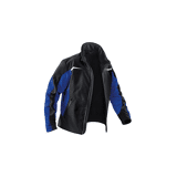 kubler softshell jas zwartblauw
