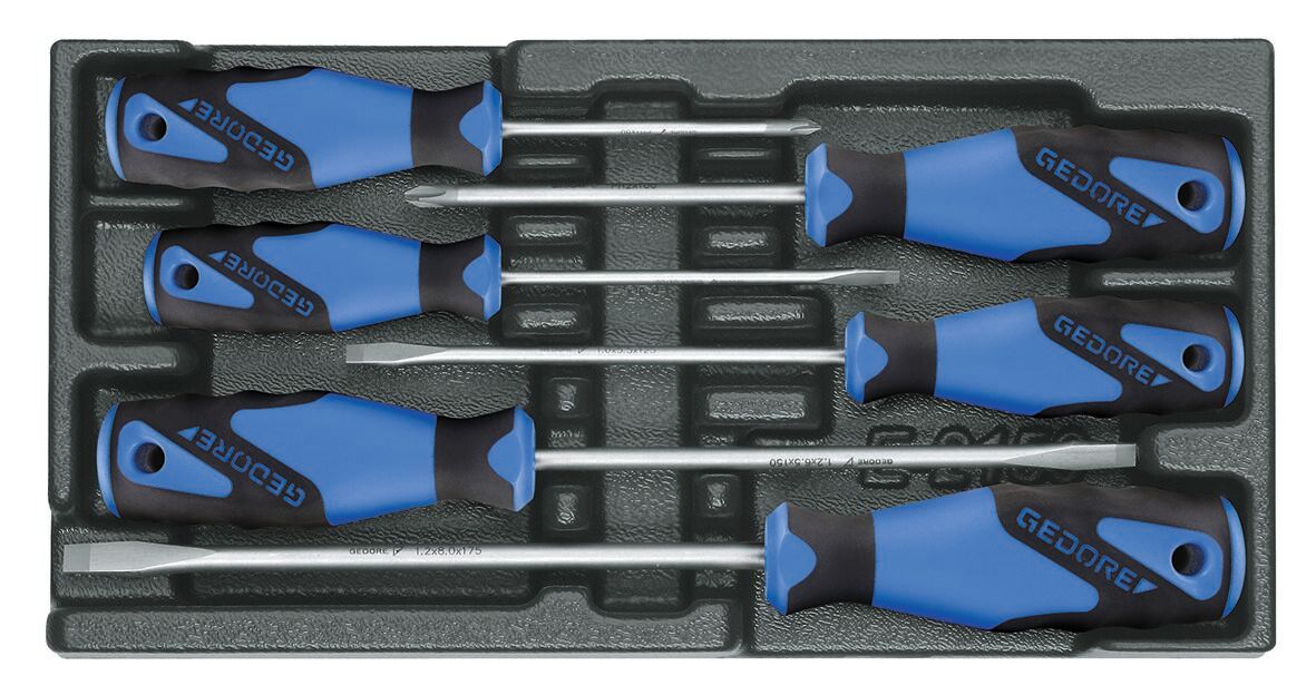 Gedore 3-C schroevendraaier-set 1500 ES-2150 PH
