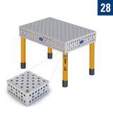 Demmeler opspantafel PL 1200x 800x850 mm