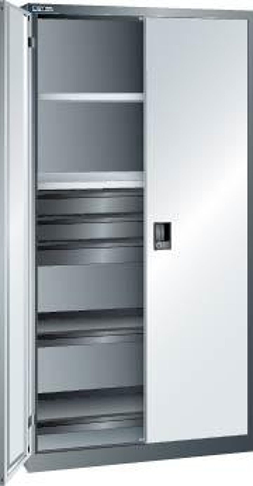 Product afbeelding Vleugeldeurkast plaatstaal 1950x1000x580