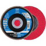 Pferd POLIFAN-lamellenslijpschijf- PFC 125 CO-COOL 40 SG STEELOX
