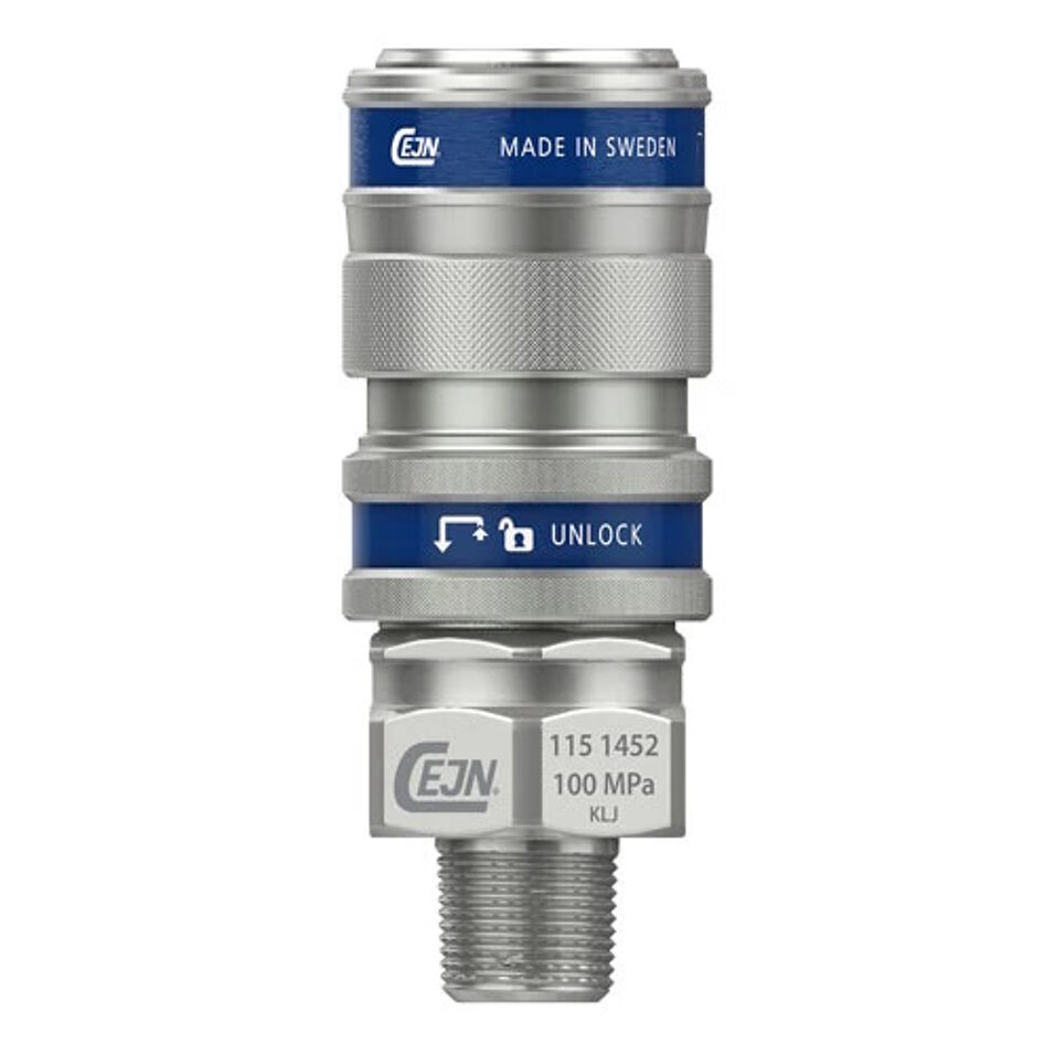 Product afbeelding Cejn koppeling 115-1454 3/8 NPT buiten, 1000 Bar 