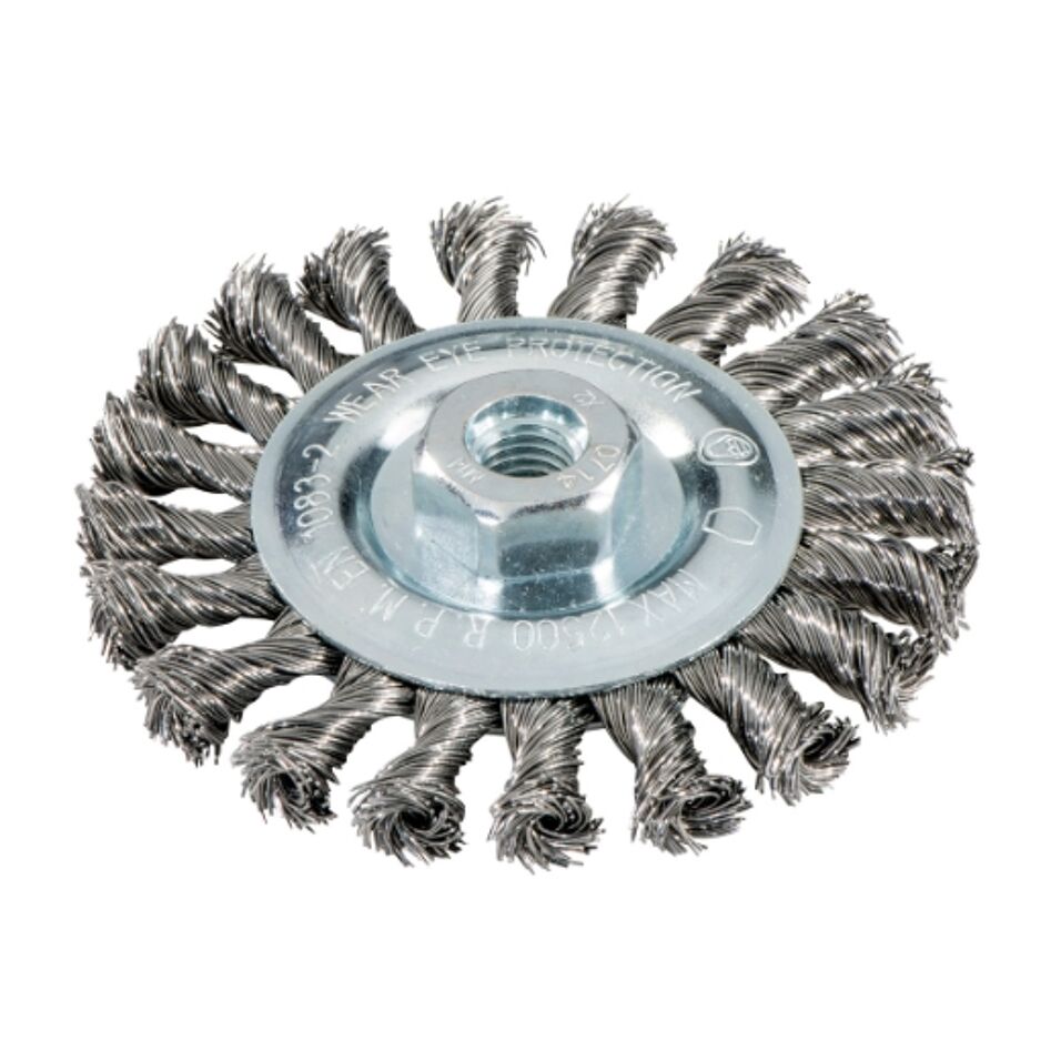 Product afbeelding Metabo staaldraadborstel vlak 115x0,5x12mm