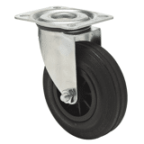 Colson zwenkwiel JPPM met topplaat 125 x 38mm 100kg