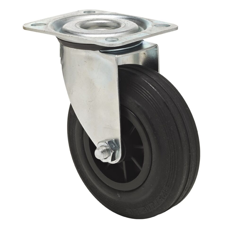 Product afbeelding Colson zwenkwiel JPPM met topplaat 125 x 38mm 100kg