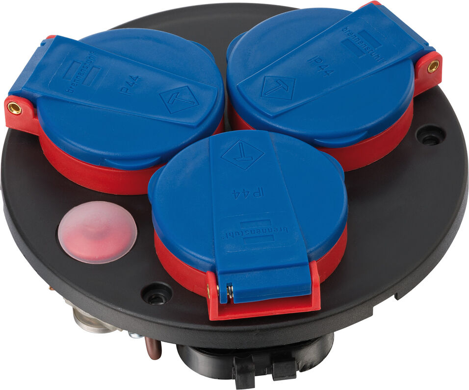 Product afbeelding Stekkerdoosinzet 3-voudig IP44