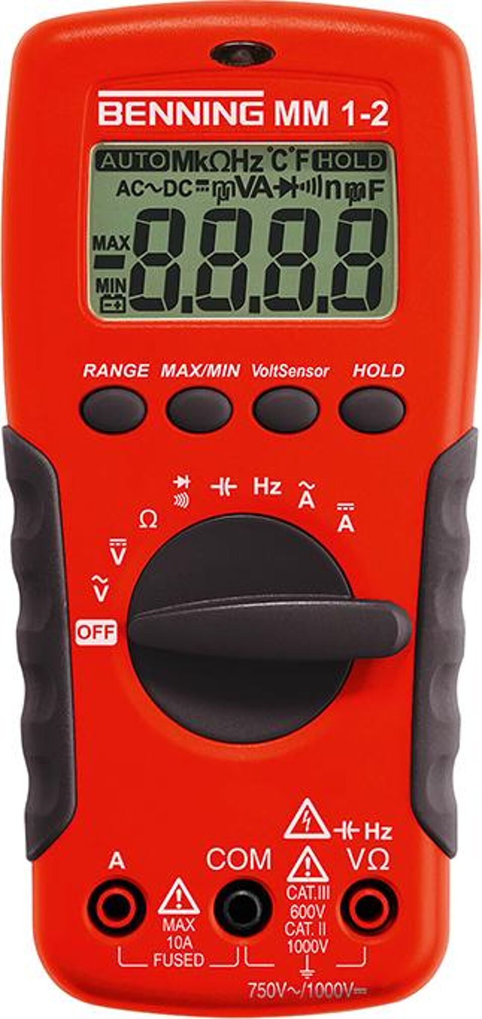Product afbeelding Digitale multimeter MM 1-2 Benning