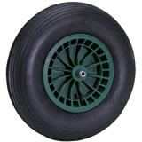 Fort kruiwagenwiel kunststof velg