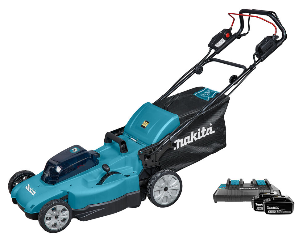 Product afbeelding Makita accu grasmaaier 53cm    DLM539PT2