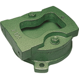 Leinen Draaiplateau voor  bankschroef 150 mm