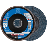 Pferd POLIFAN-lamellenslijpschijf- PFC 125 Z 80 SG POWER STEELOX/X-LOCK