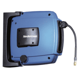Nederman slanghaspel blauw H20 5/16" 8m